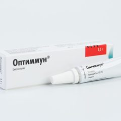 Оптиммун глазная мазь для собак, 3,5 г
