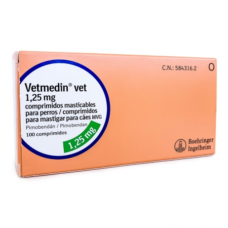 Ветмедин Таблетки 1.25 мг № 50